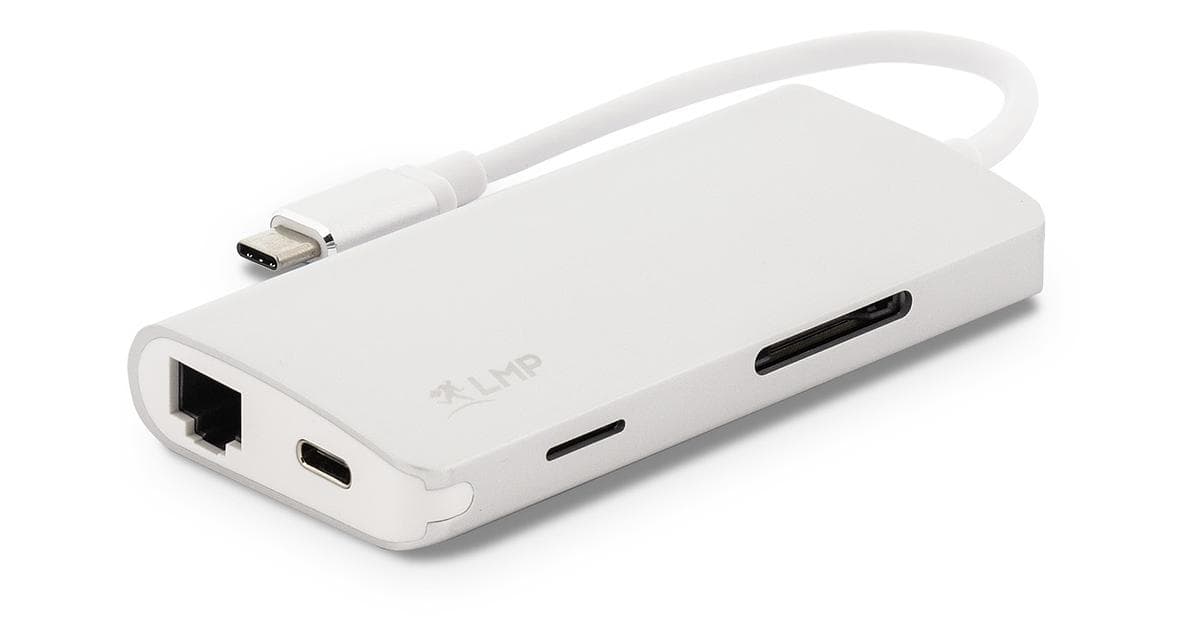 LMP USB-C mini Dock - Silver