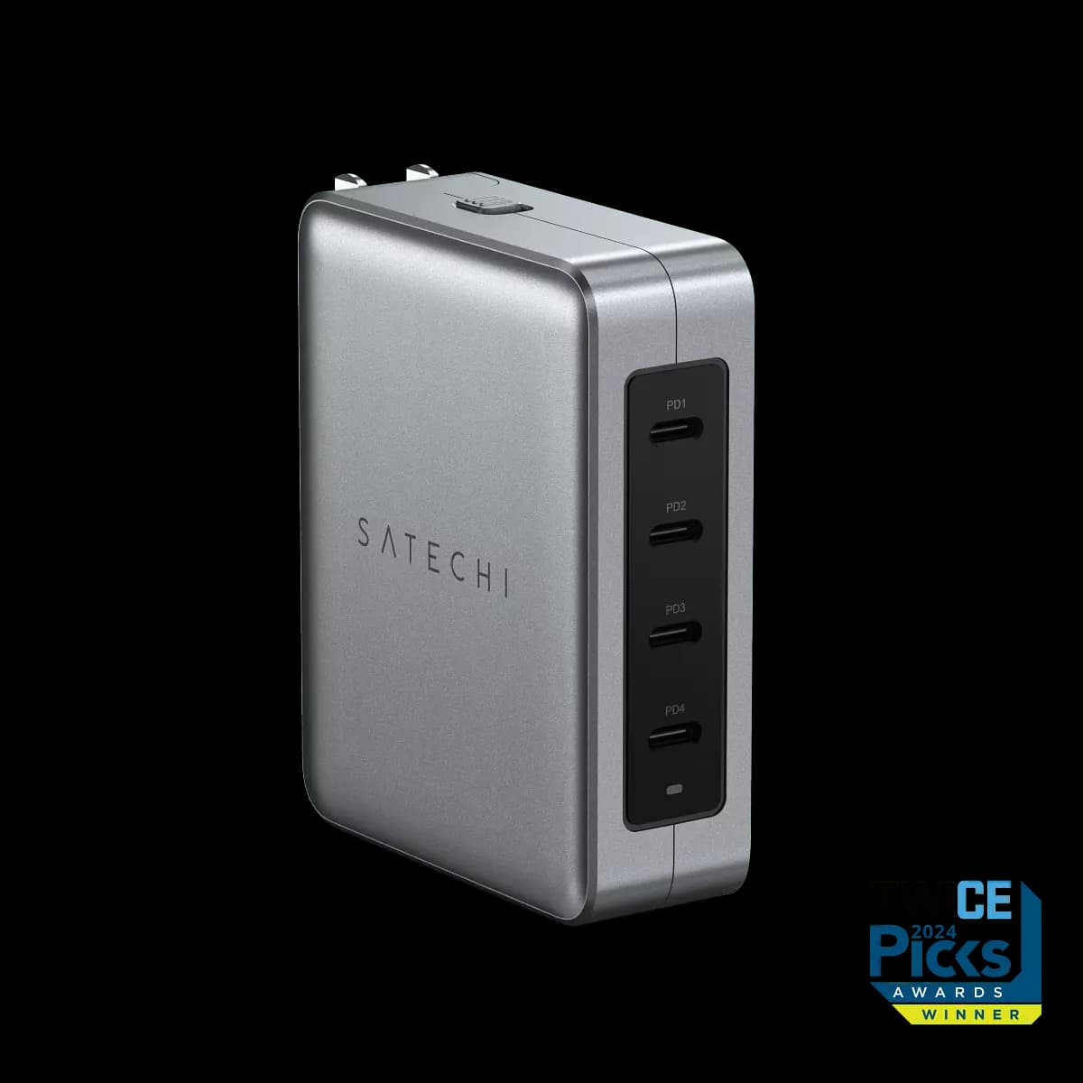 Satechi 145W USB-C 4-Port GaN φορτιστής ταξιδίου