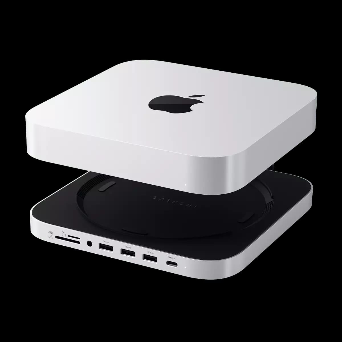 Satechi Stand & Hub for Mac Mini με υποδοχή δίσκου SSD